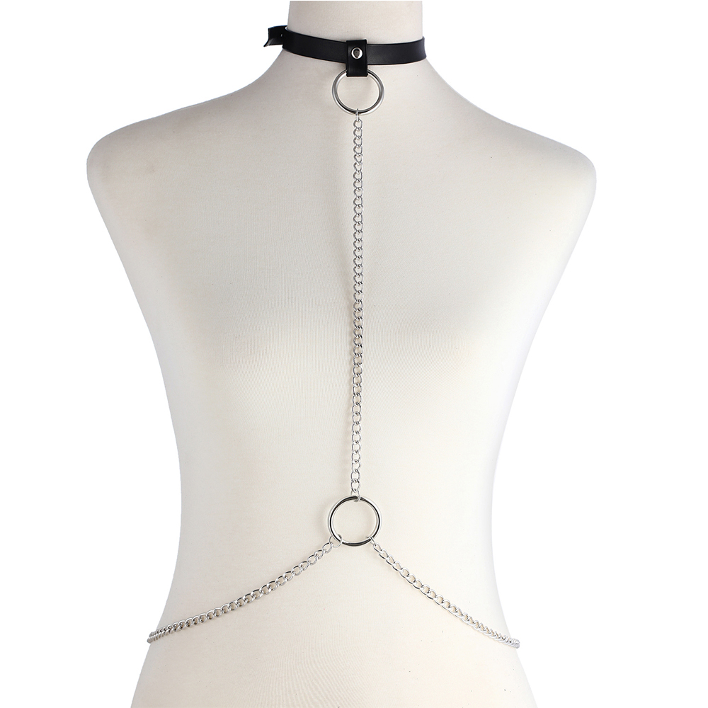 Women'S Fashion Harness - Сексуальная цепочка-бодичейн в готическом стиле для
