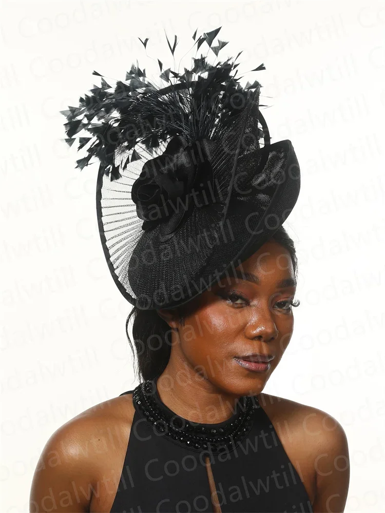 Women'S Fashion Kentucky Derby - Женская шляпка с цветочным рисунком, Элегантная