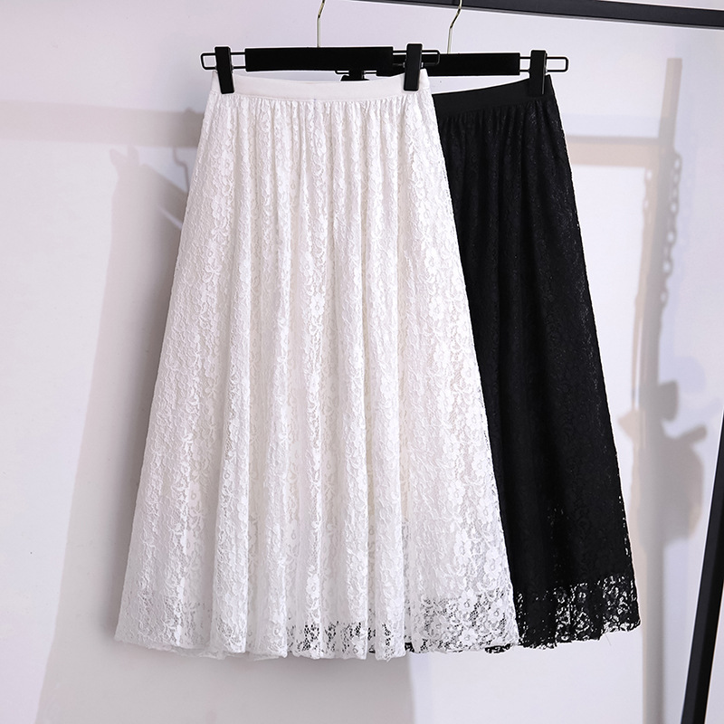 Women'S Fashion Kilt - Женская летняя свободная модная кружевная юбка