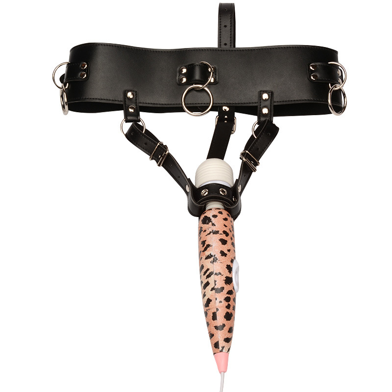 Women'S Fashion Harness - Кожаный ремешок на БДСМ Бондаж AV