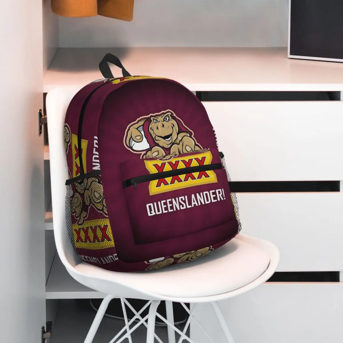 Women'S Fashion Queensland - Студенческий рюкзак Queensland Maroons, школьная сумка,