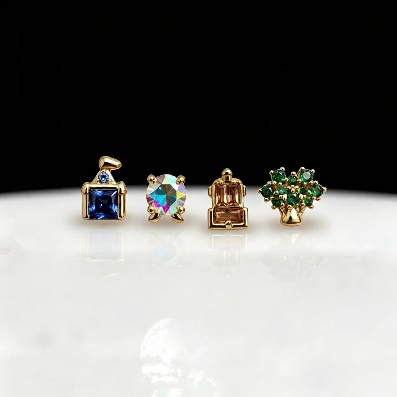 Women'S Fashion Earrings - Новые изысканные милые серьги-гвоздики в стиле
