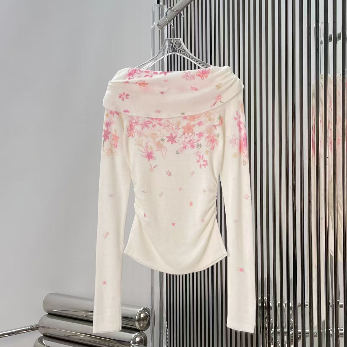 Off Shoulder Top - Высококачественный женский свитер с открытыми плечами