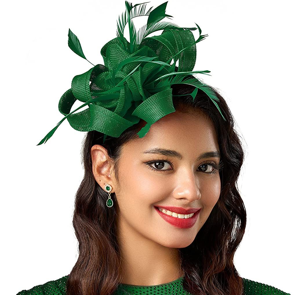 Women'S Fashion Kentucky Derby - Элегантные женские вуалетки с цветами, головная