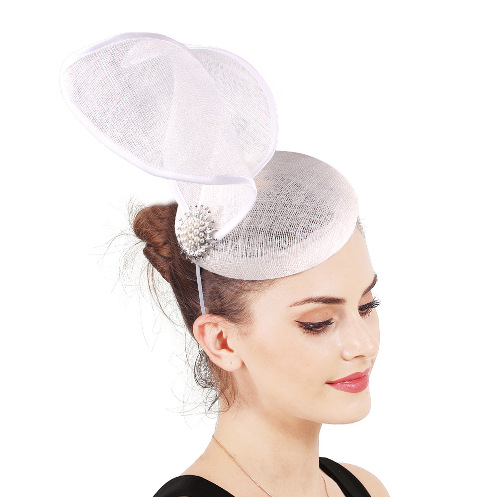Women'S Fashion Kentucky Derby - Элегантная женская шляпка из синамая с