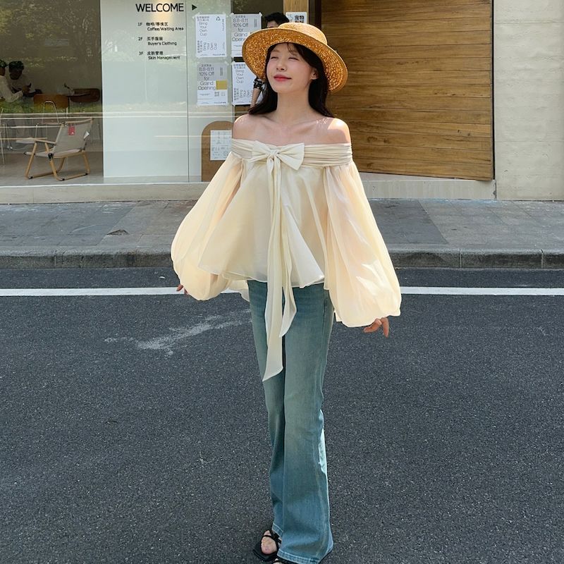 Французская блузка с открытыми – обзор и цена Off Shoulder Top
