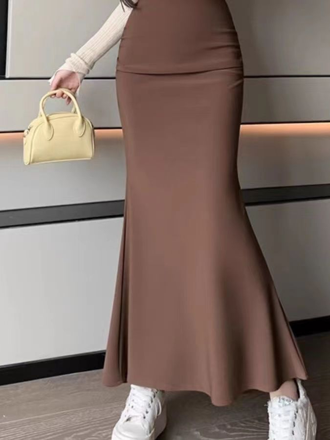 Модная юбка-миди в корейском с – обзор и цена Women'S Fashion Kilt