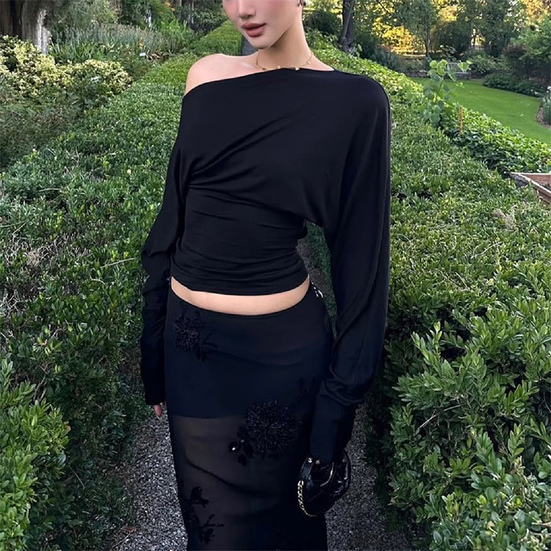 Женская блузка 2026 года с одн – обзор и цена Off Shoulder Top