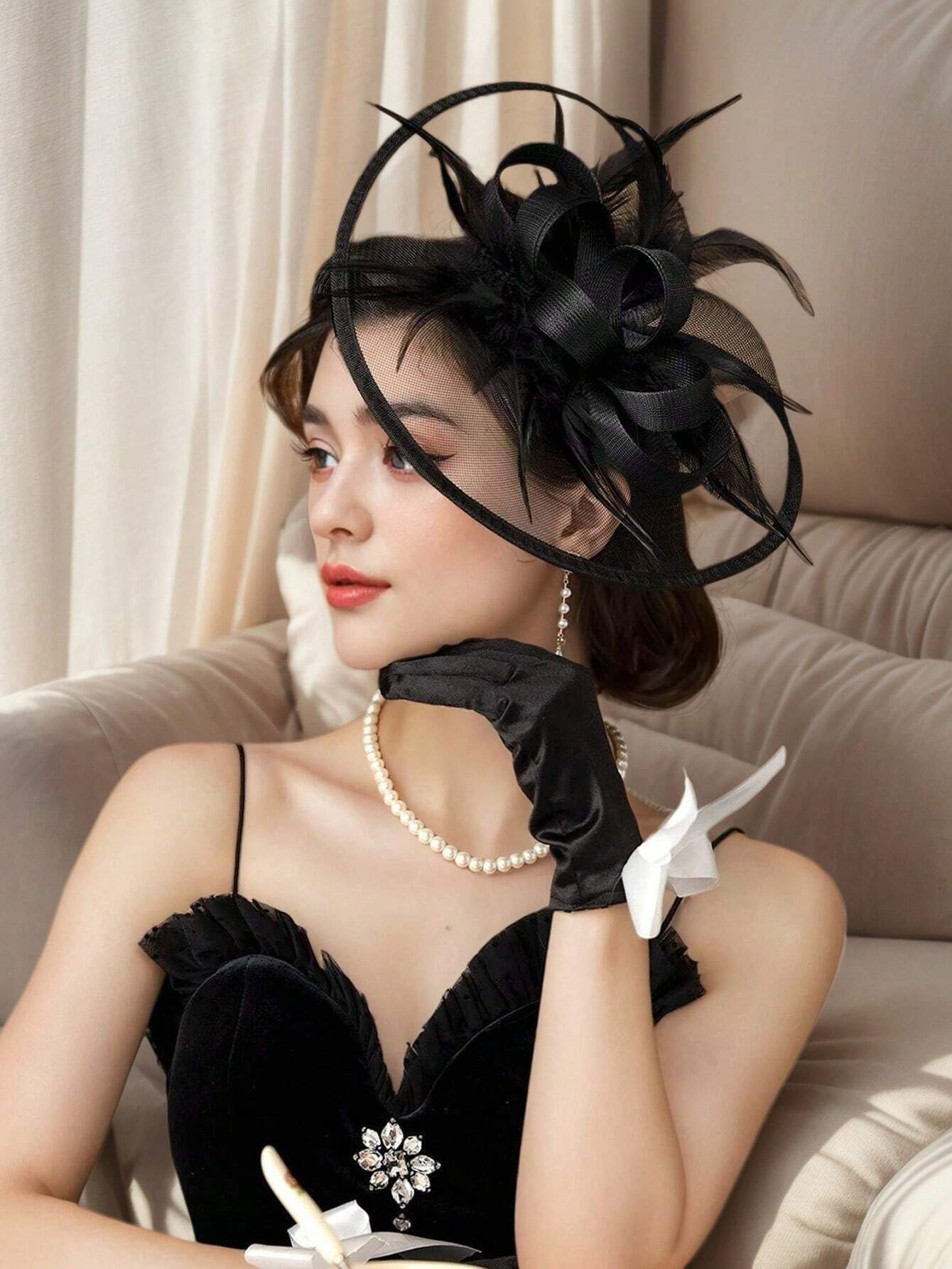 1 шт. шляпы-чародеи для женщин – обзор и цена Women'S Fashion Kentucky Derby