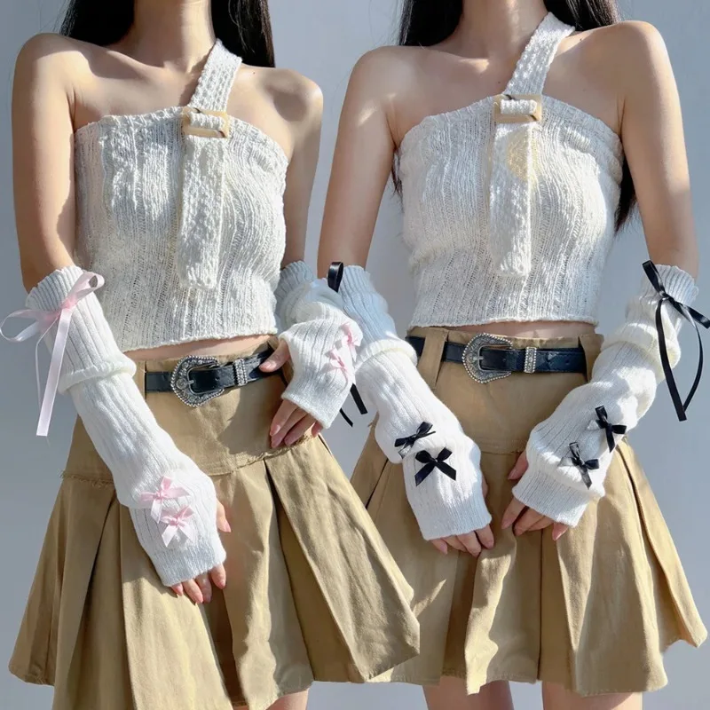 Женские Y2K модные грелки для  – обзор и цена Women Fashion Gloves