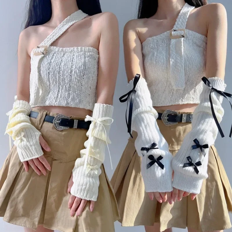 Женские Y2K модные грелки для  – обзор и цена Women Fashion Gloves