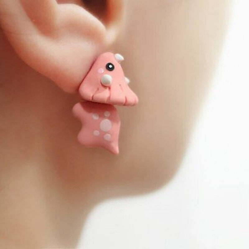 2 шт./1 пара серег-гвоздиков с – обзор и цена Women'S Fashion Earrings