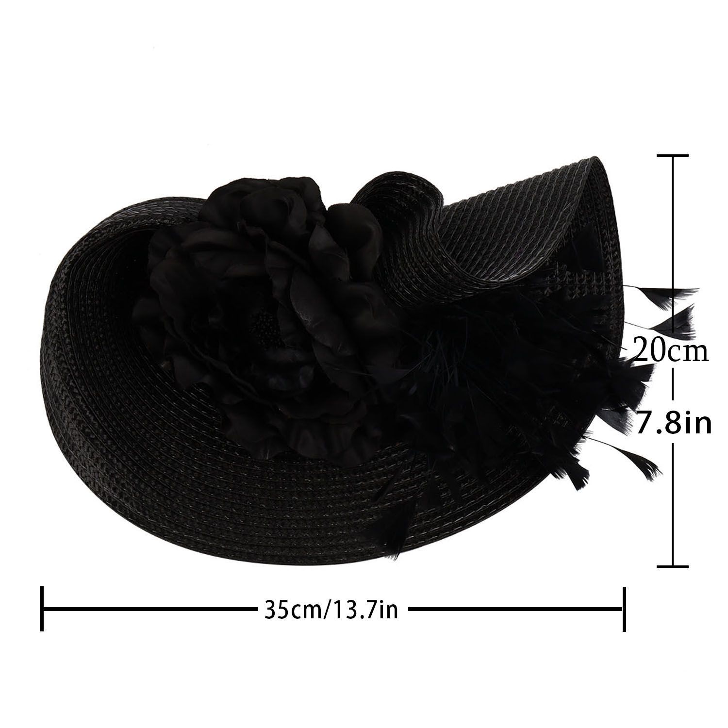 Шляпка-фасцинатор 2026 с перья – обзор и цена Women'S Fashion Kentucky Derby