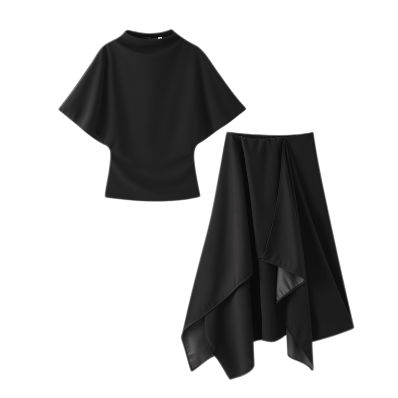 Комплект Guobioziy в корейском – обзор и цена Asymmetric Top Women