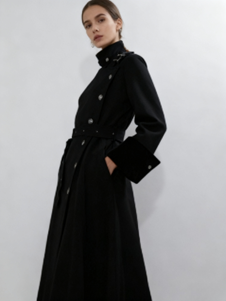 Элегантное длинное шерстяное п – обзор и цена Women'S Fashion Jackets