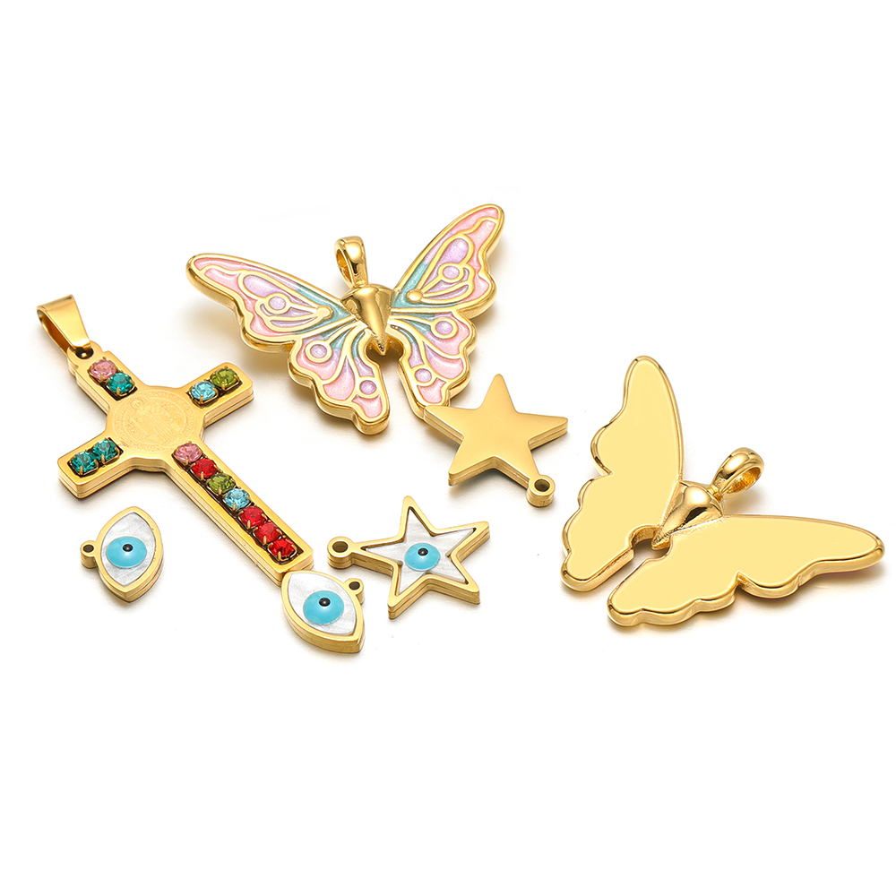 5 шт./лот, нержавеющая сталь,  – обзор и цена Women'S Fashion Earrings
