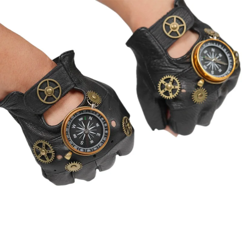 Стимпанк из искусственной кожи – обзор и цена Women Fashion Gloves