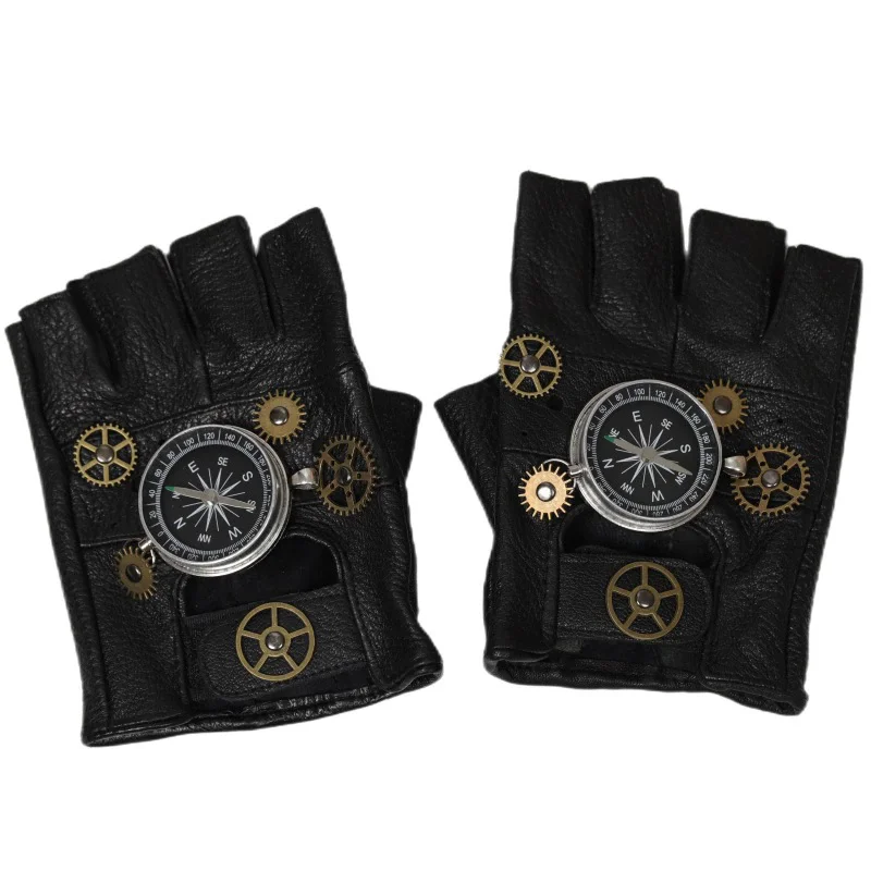 Стимпанк из искусственной кожи – обзор и цена Women Fashion Gloves