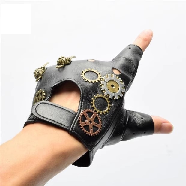 Стимпанк из искусственной кожи – обзор и цена Women Fashion Gloves