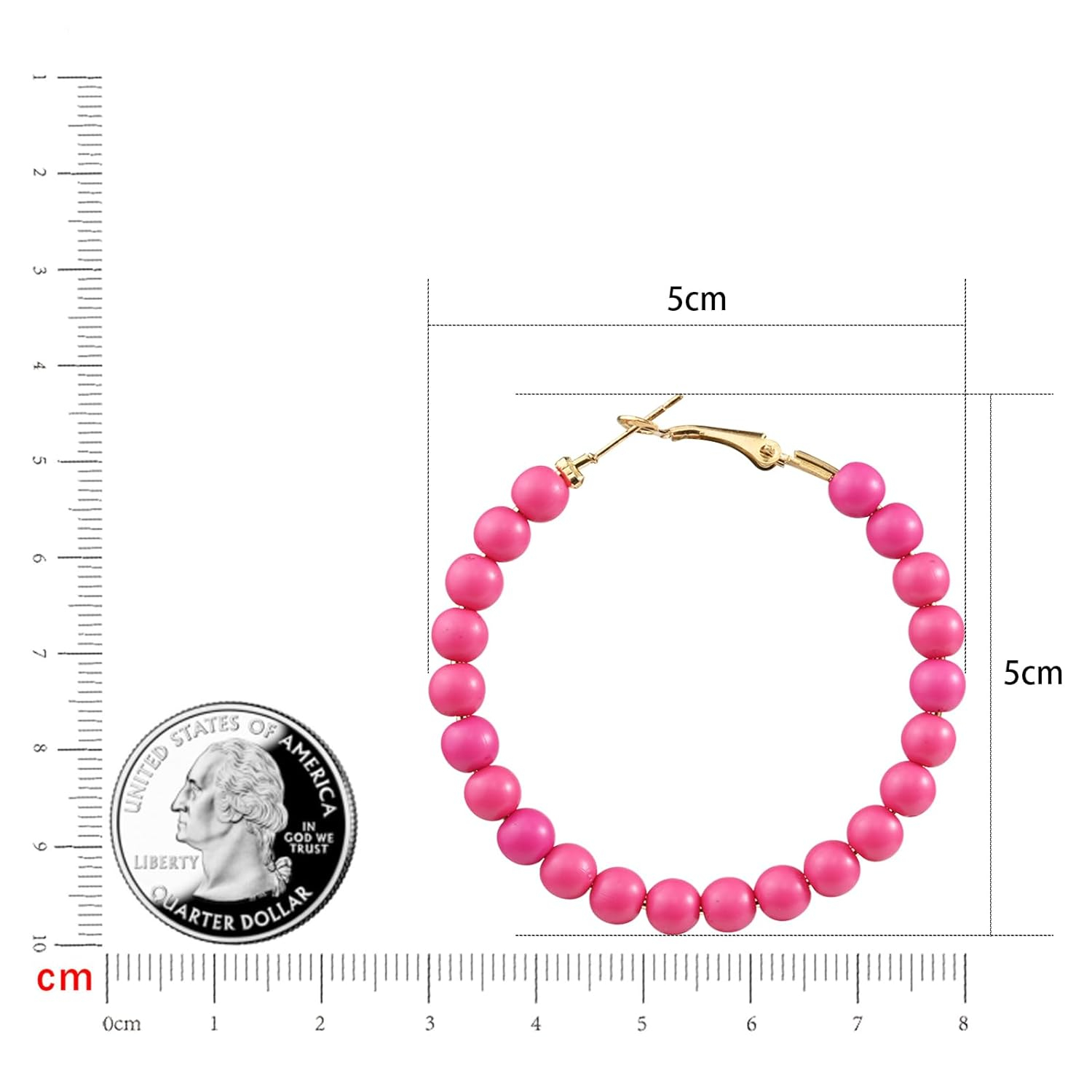 Серьги-кольца из бисера для же – обзор и цена Women'S Fashion Earrings