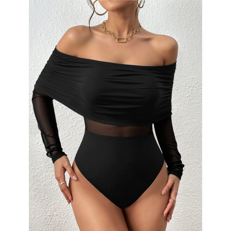 Весенне-осенняя облегающая фут – обзор и цена Off Shoulder Top
