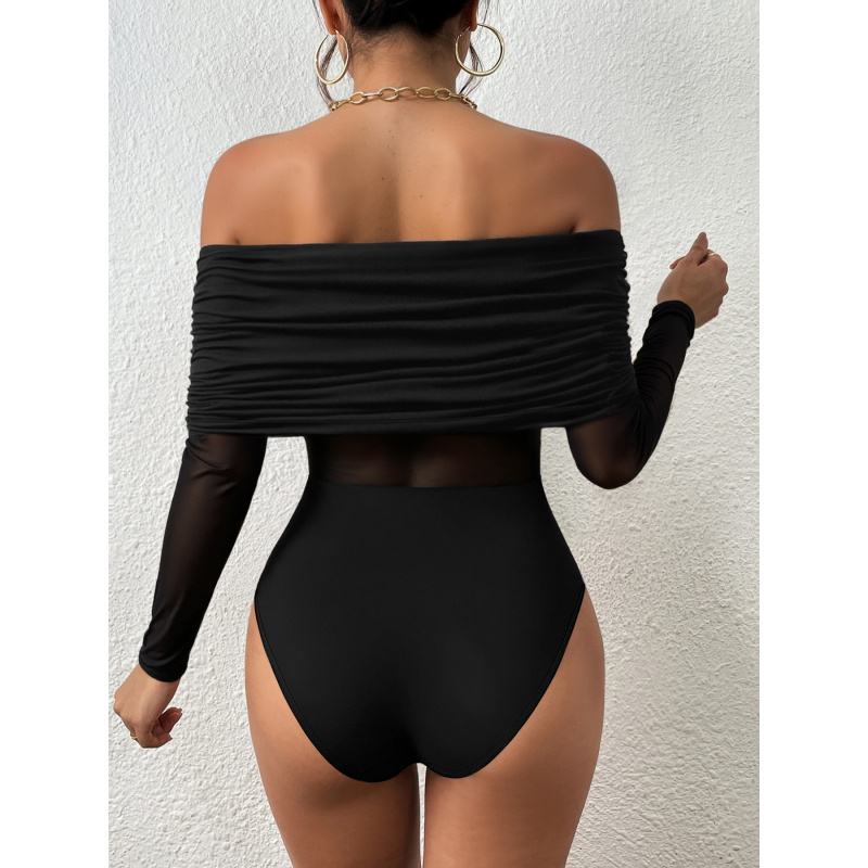Весенне-осенняя облегающая фут – обзор и цена Off Shoulder Top
