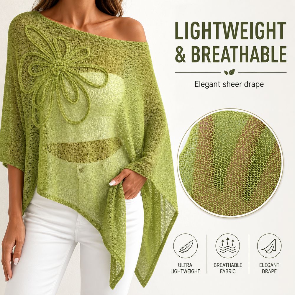 Стильный топ-пончо с открытыми – обзор и цена Asymmetric Top Women