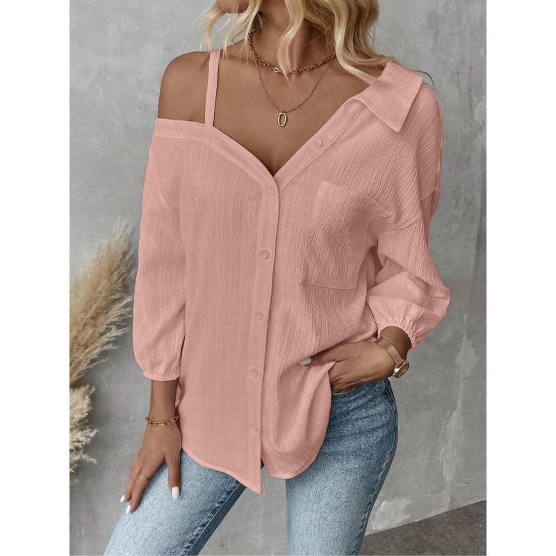 Плюс размеры 1XL-5XL, женские  – обзор и цена Asymmetric Top Women