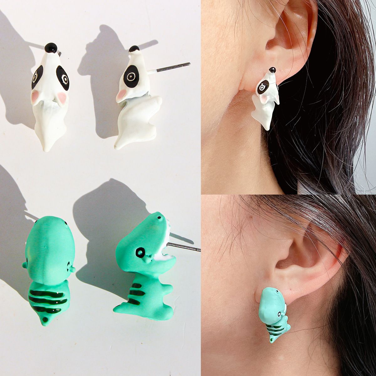 Серьги-гвоздики из глины в вид – обзор и цена Women'S Fashion Earrings